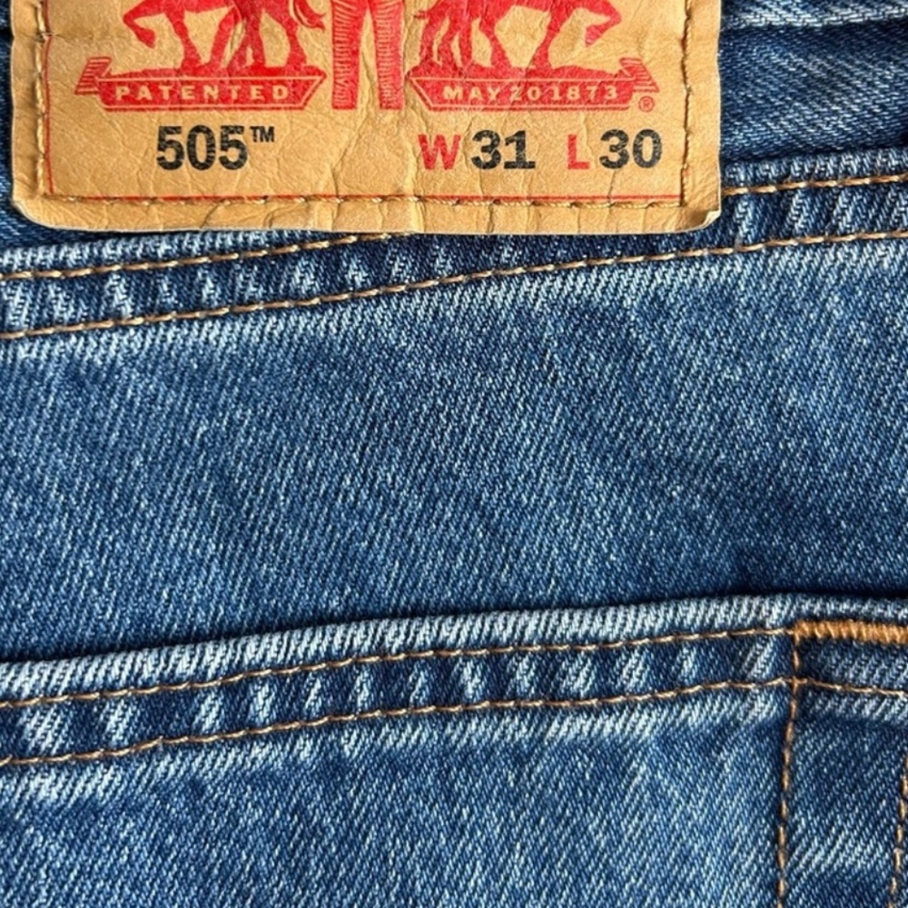Levi’s Men’s 505 Jeans Regular Wash